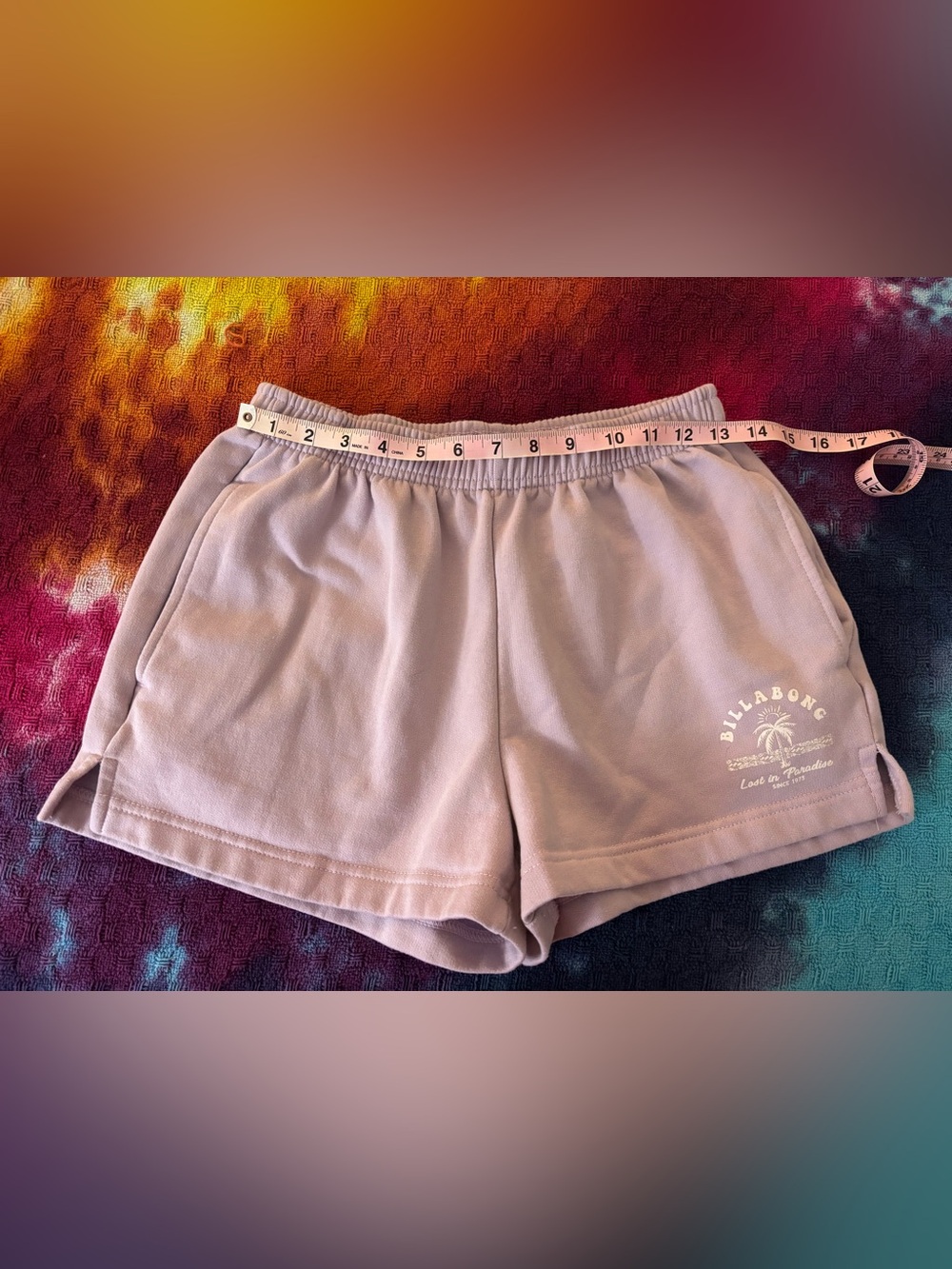 Billabong Lavender Lilac Women's Athletic Shorts